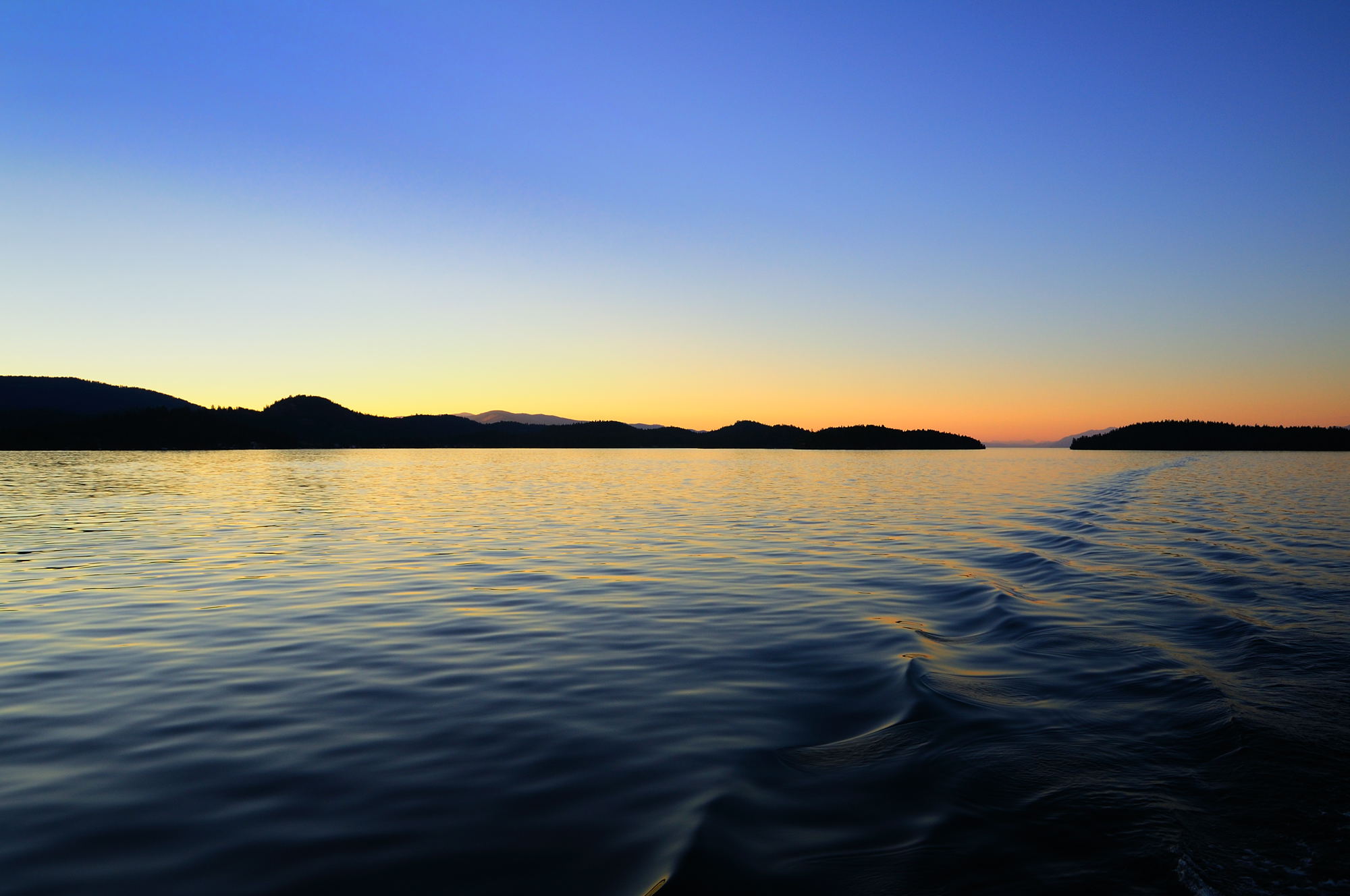 Sunset at Flathead