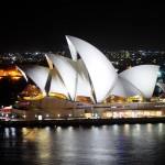 Sydney Opera House at night