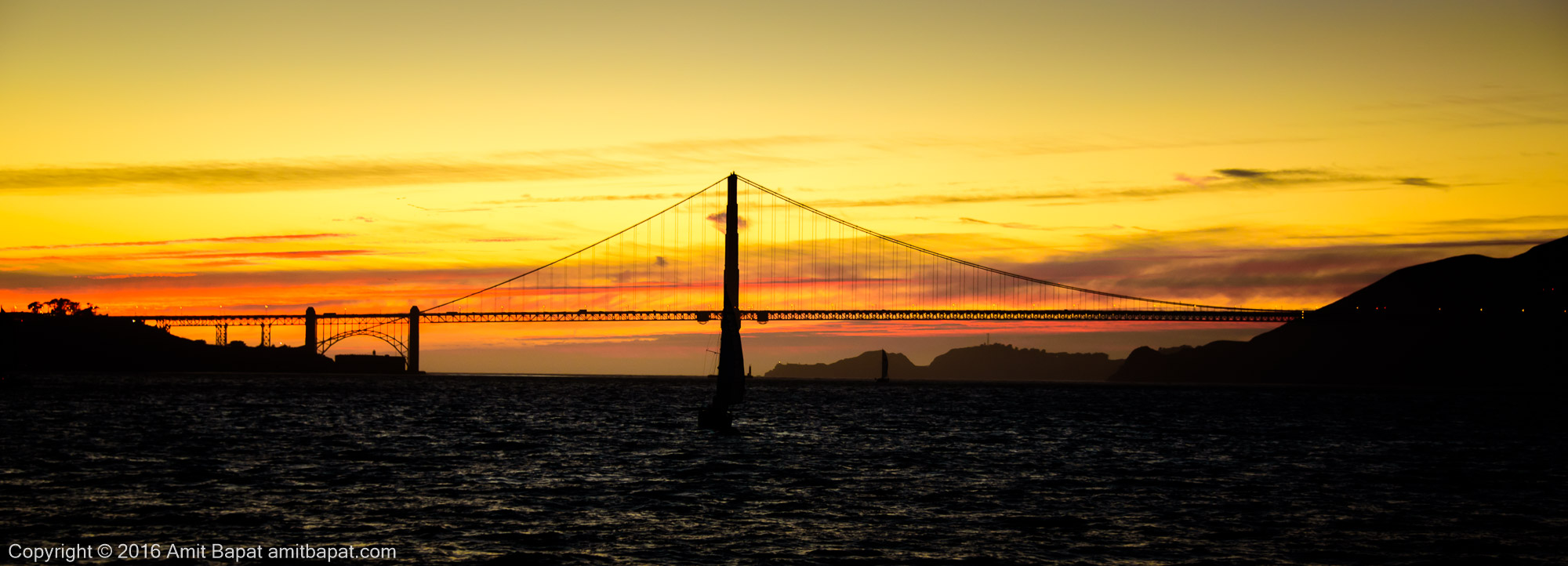 Golden Gate Bridge at Sunset