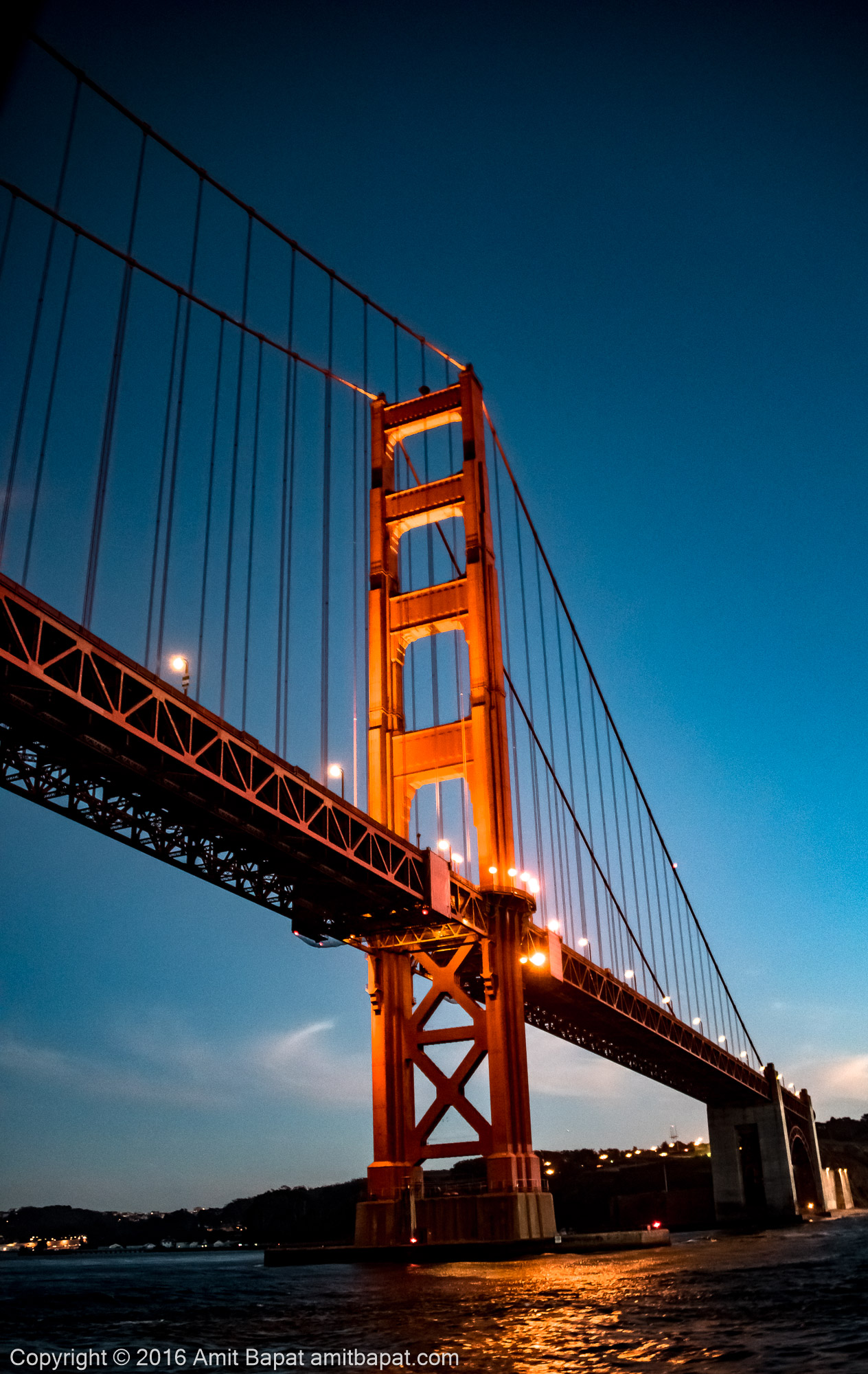 Golden Gate Bridge at Night