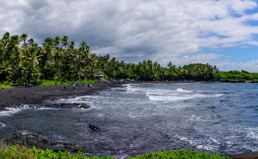 Hawaii: Panalu’u Black Sand Beach
