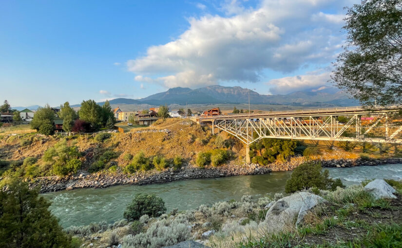 Bridge in Gardiner, MT